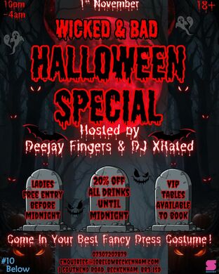 WICKED & BAD - HALLOWEEN SPECIAL