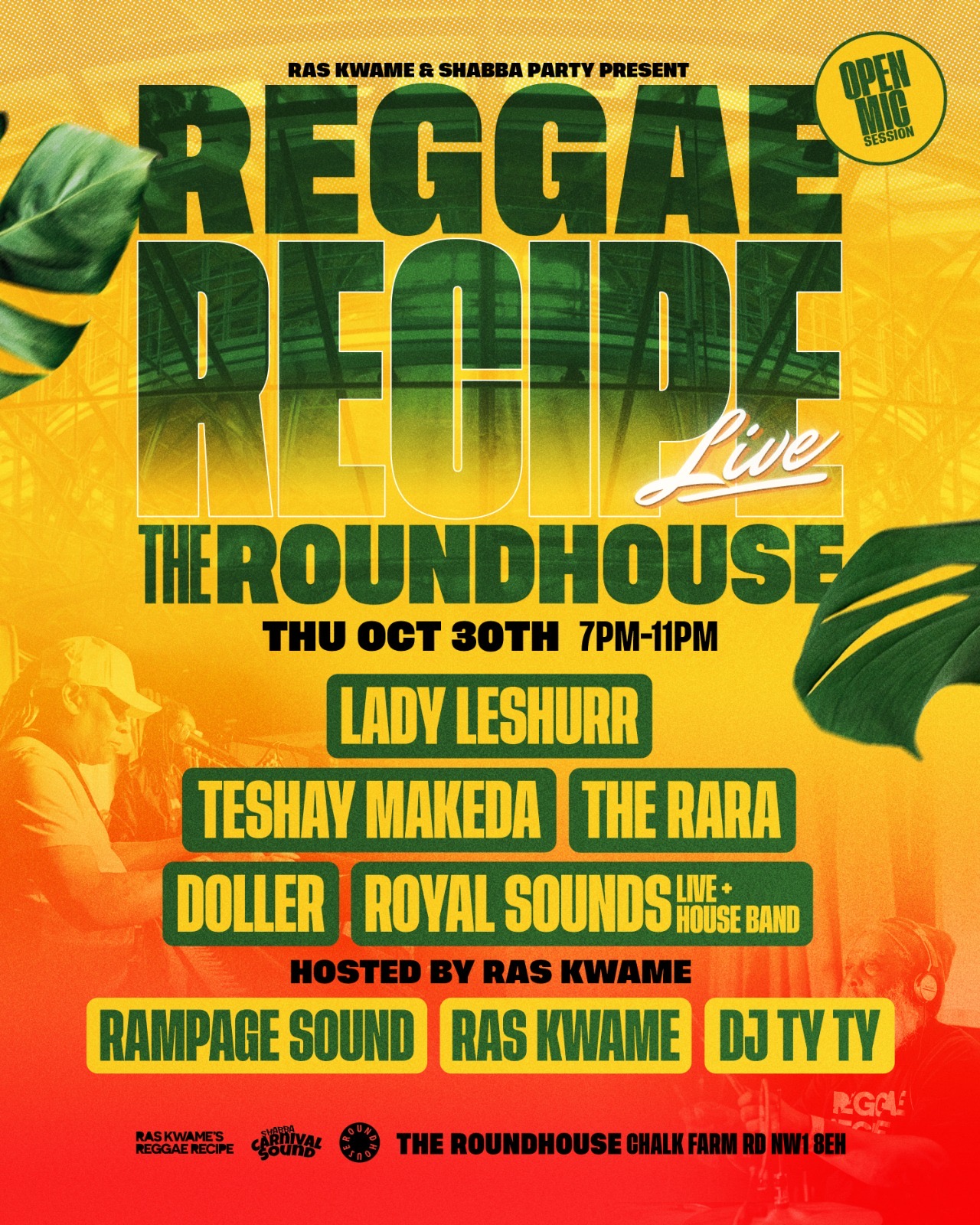 The Reggae Recipe Live