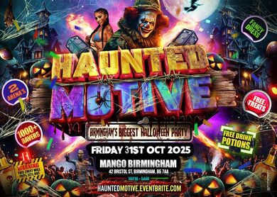Haunted Motive - London’s Biggest Halloween Party (1000+ Ravers)