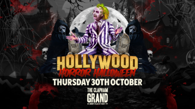 Hollywood Horror Halloween At The Clapham Grand