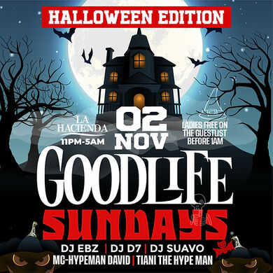 GOOD LIFE HALLOWEEN SUNDAY @LA LOUNGE (TONIGHT) 