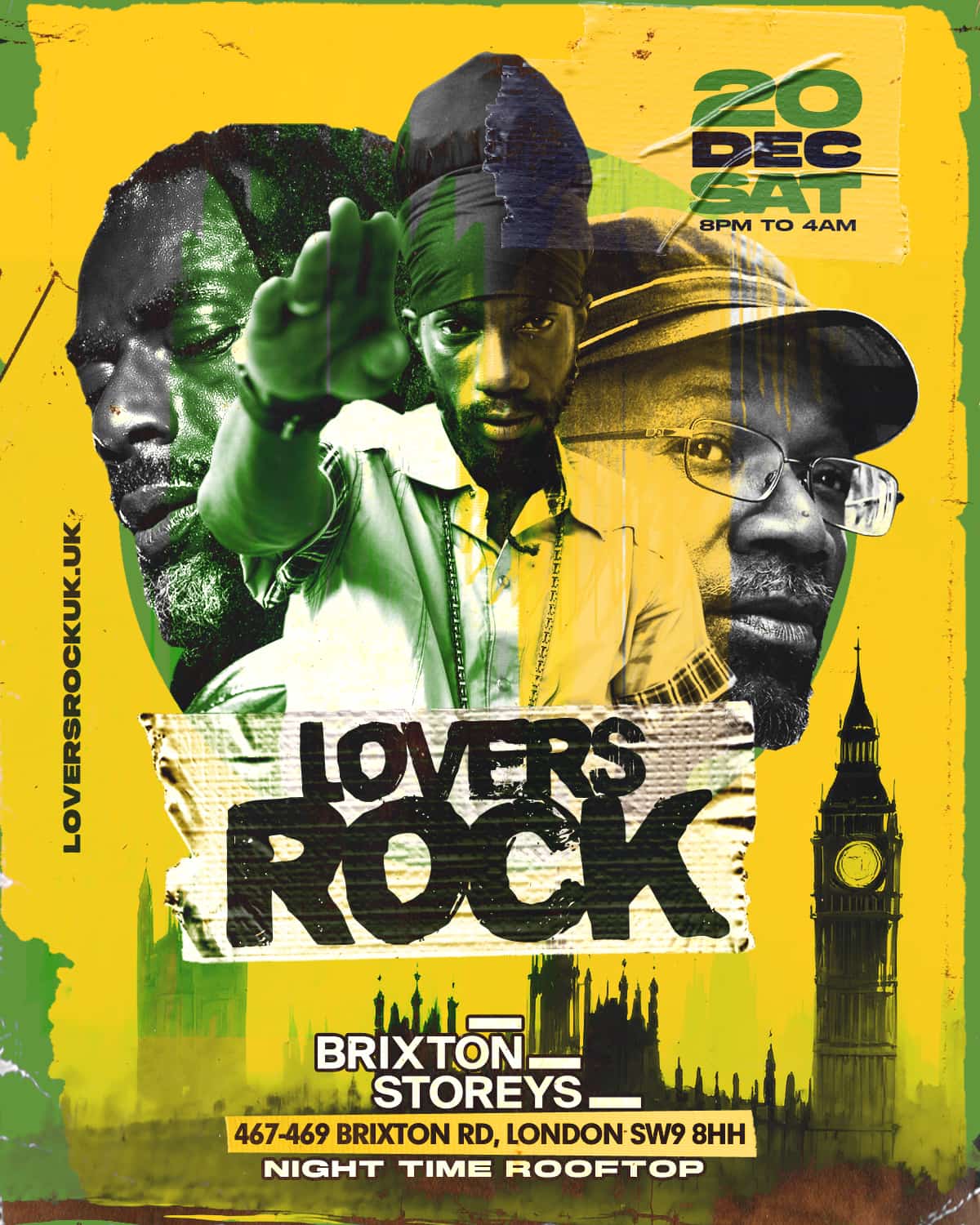 Lovers Rock - London (Reggae Classics and Dancehall club night)