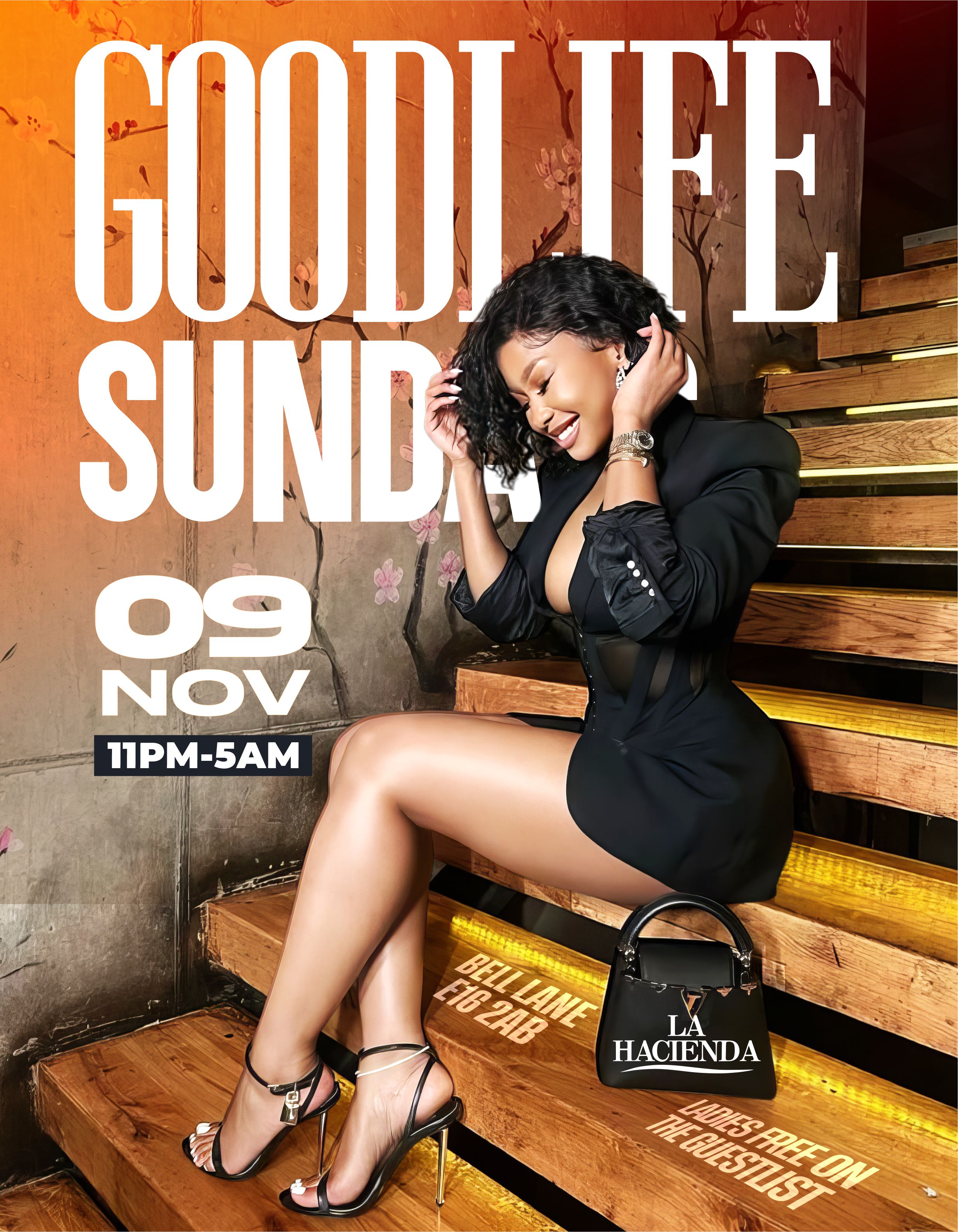 GOOD LIFE SUNDAY NOV 9th @ LA HACIENDA                      
