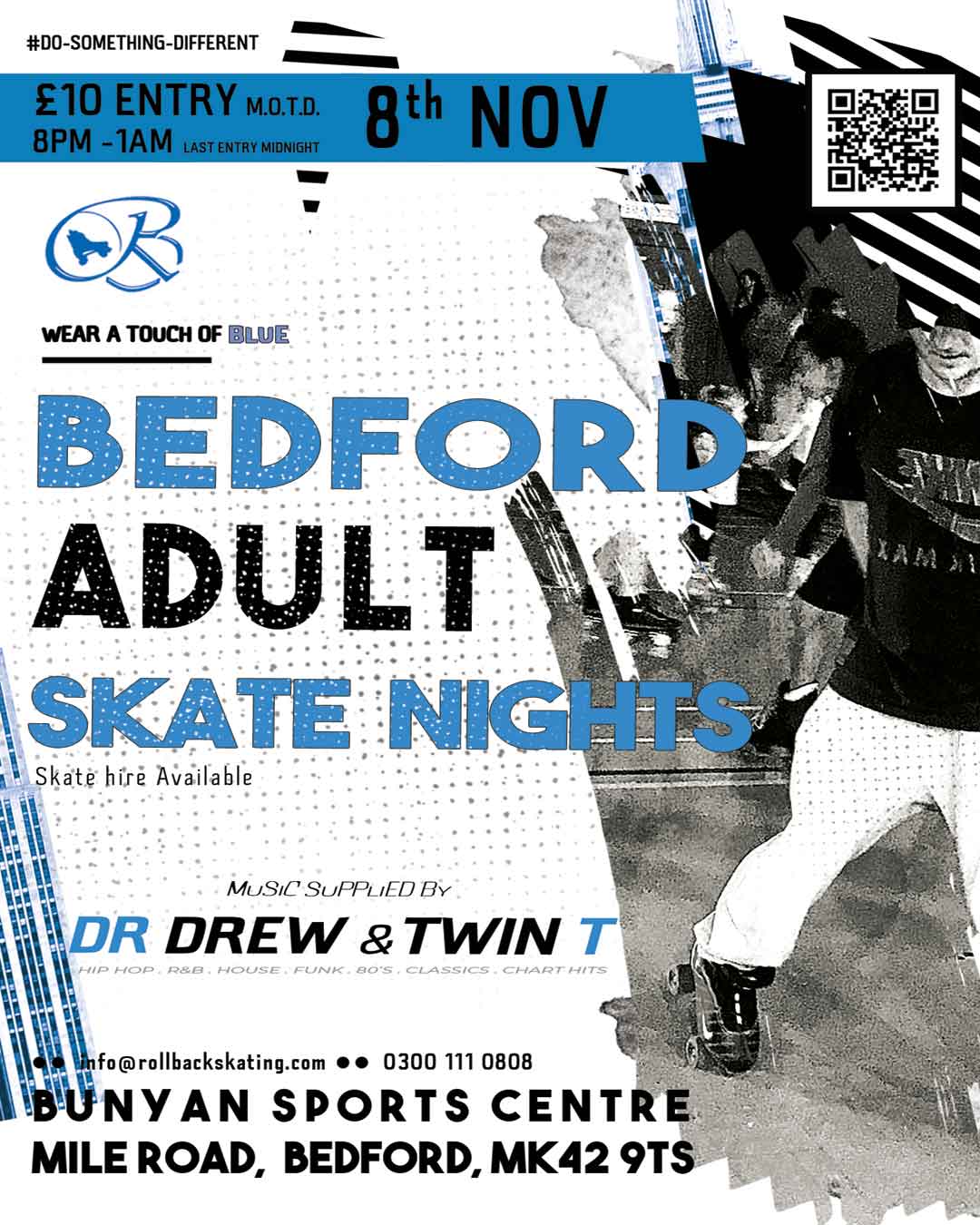 Bedford Adult Roller Disco - RollBack 2