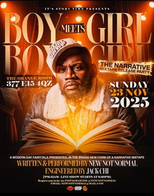 The NARRATIVE MIXTAPE Launch party. Boy Meets Girl