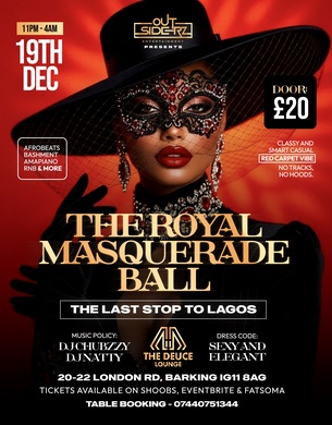 THE ROYAL MASQUERADE BALL - THE LAST STOP TO LAGOS
