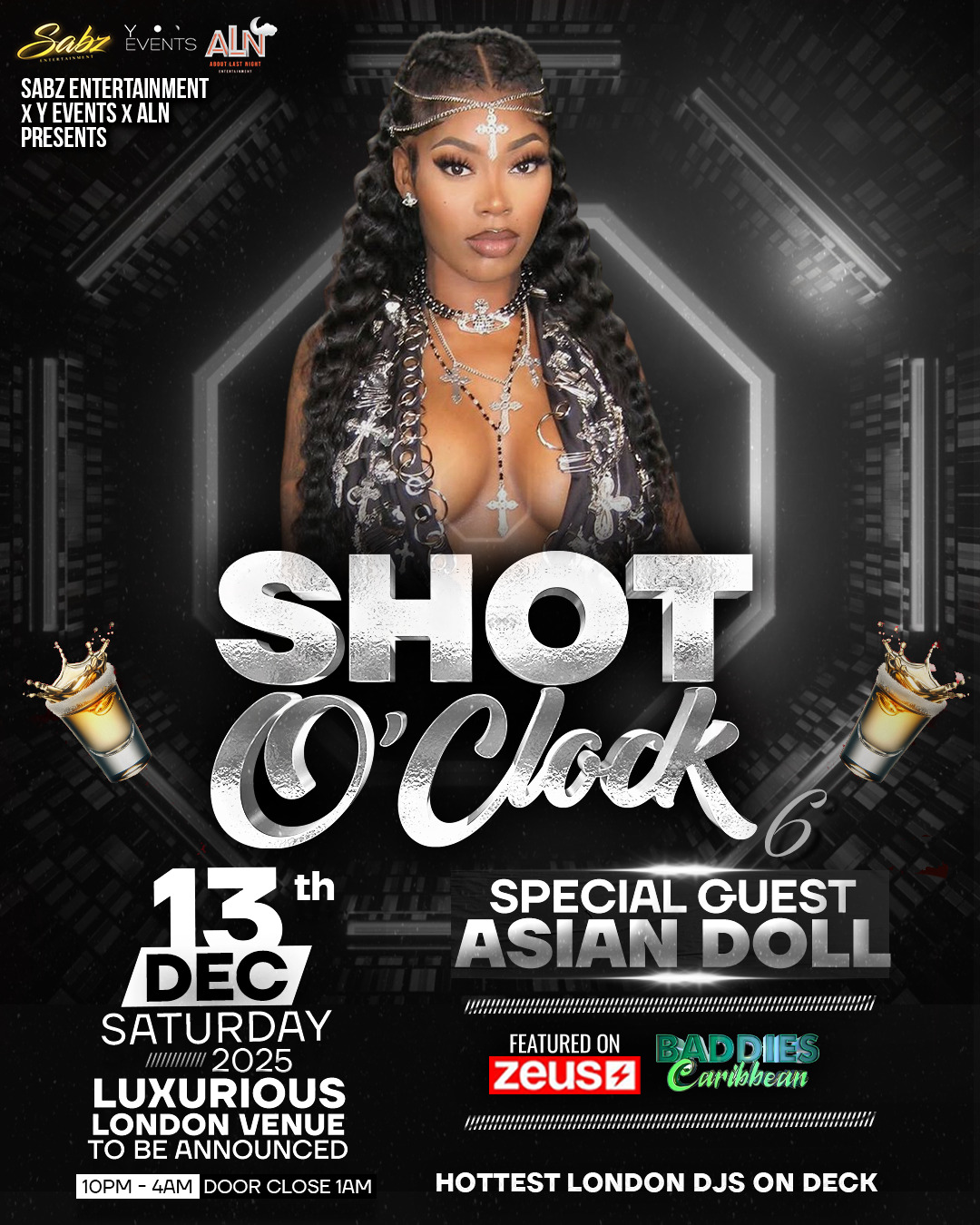 Shot O Clock Hosted By Asian Doll Live From Baddies USA