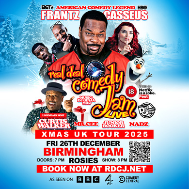Birmingham Real Deal Comedy Jam Xmas Special 