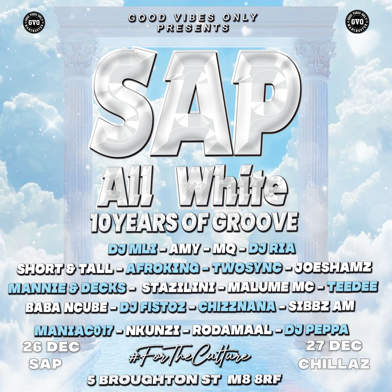 S.A.P - All White Party