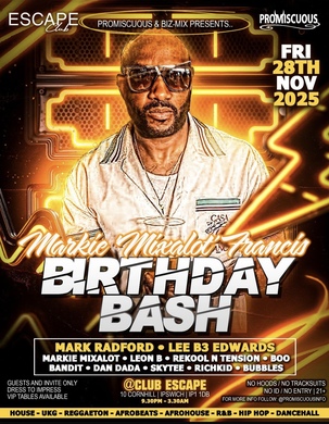 🎉 Markie Mixalot Francis Birthday Bash 🎉