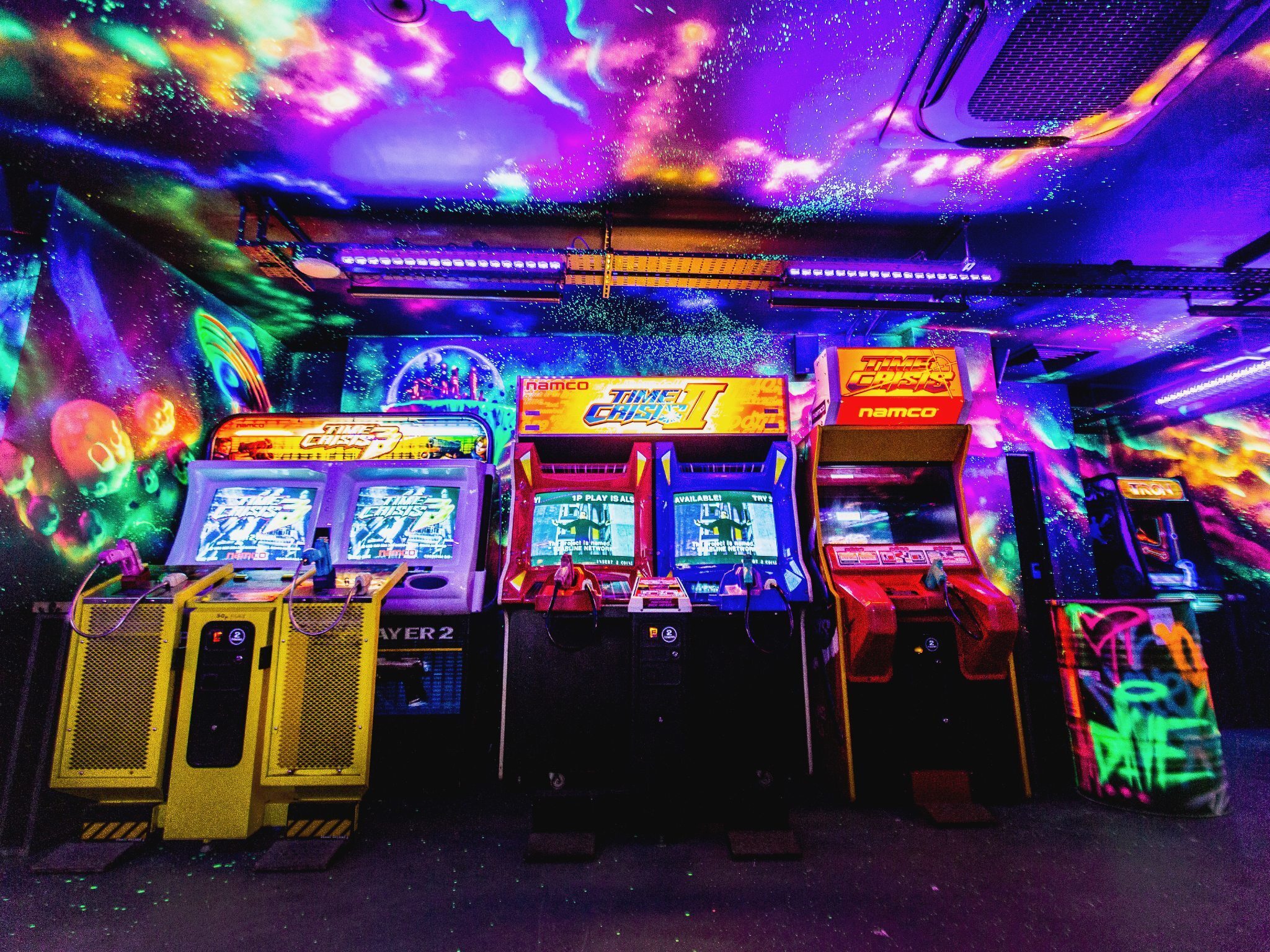 New Years Eve in Soho - London’s Biggest NYE Arcade Experience