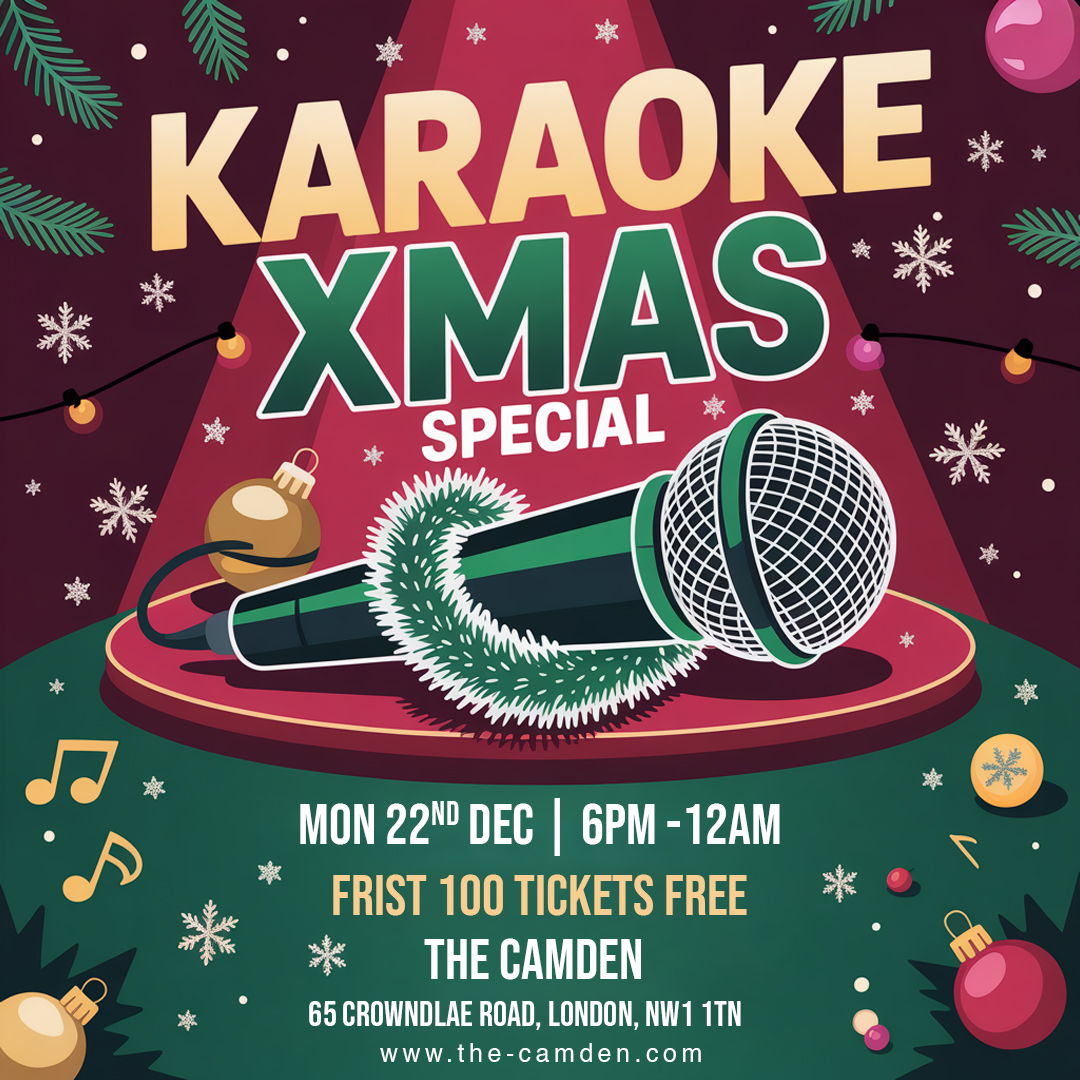 The Ultimate Karaoke Special – Sing, Laugh & Shine All Night at The Camden