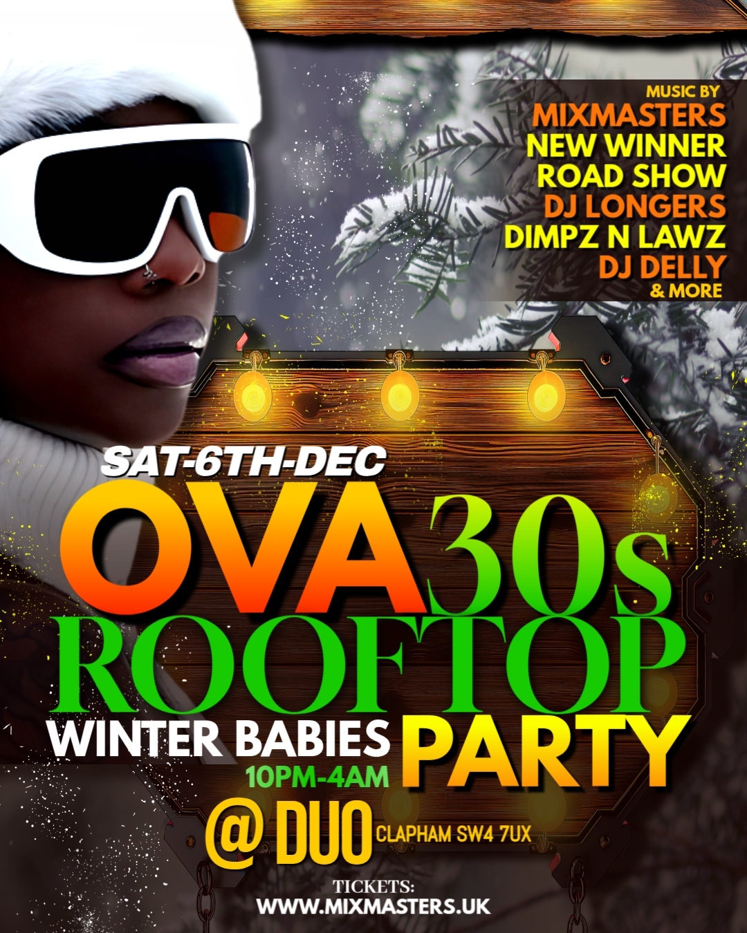 OVA 30s ROOFTOP WINTER BABIES PARTY
