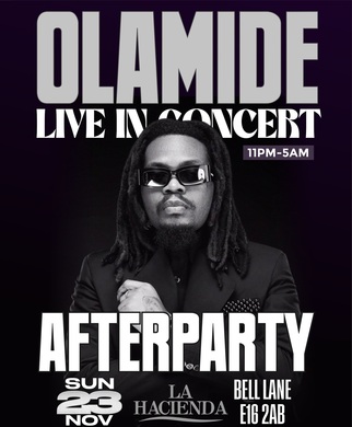OLAMIDE LONDON CONCERT AFTER PARTY