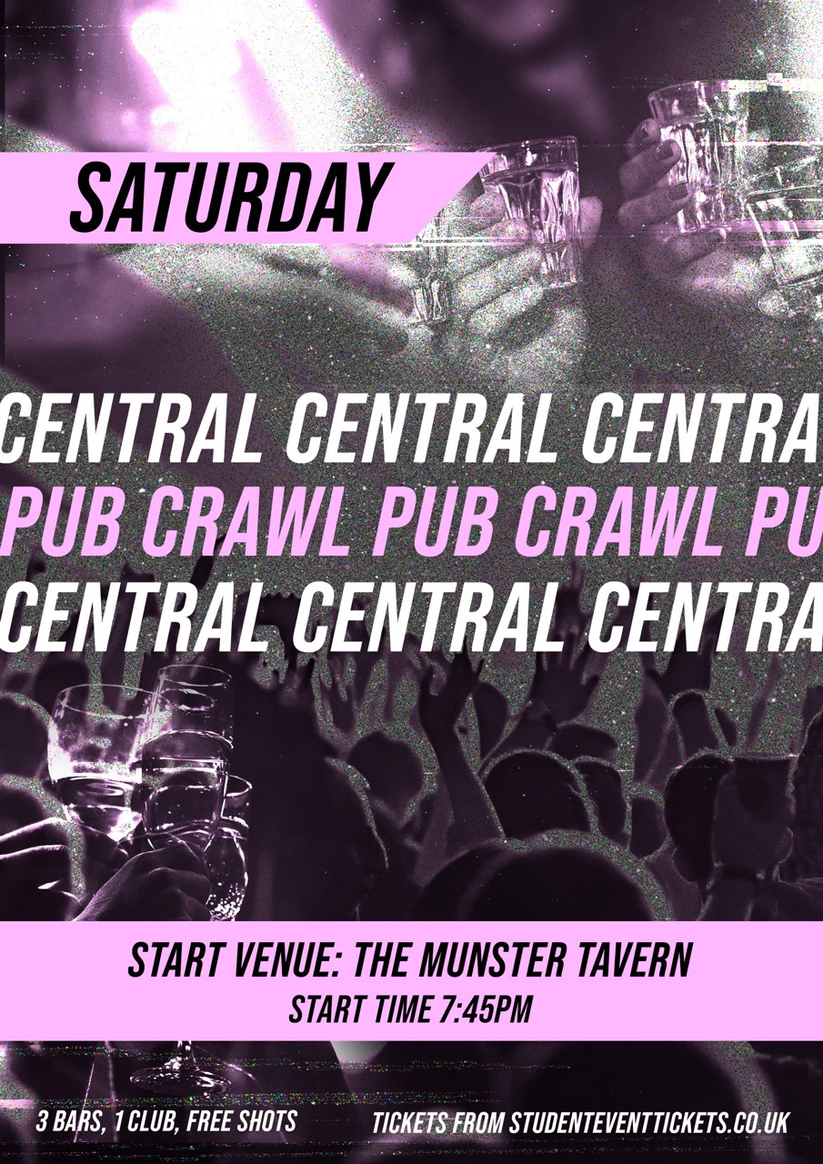 CENTRAL LONDON PUB CRAWL - SATURDAY 22ND NOVEMBER