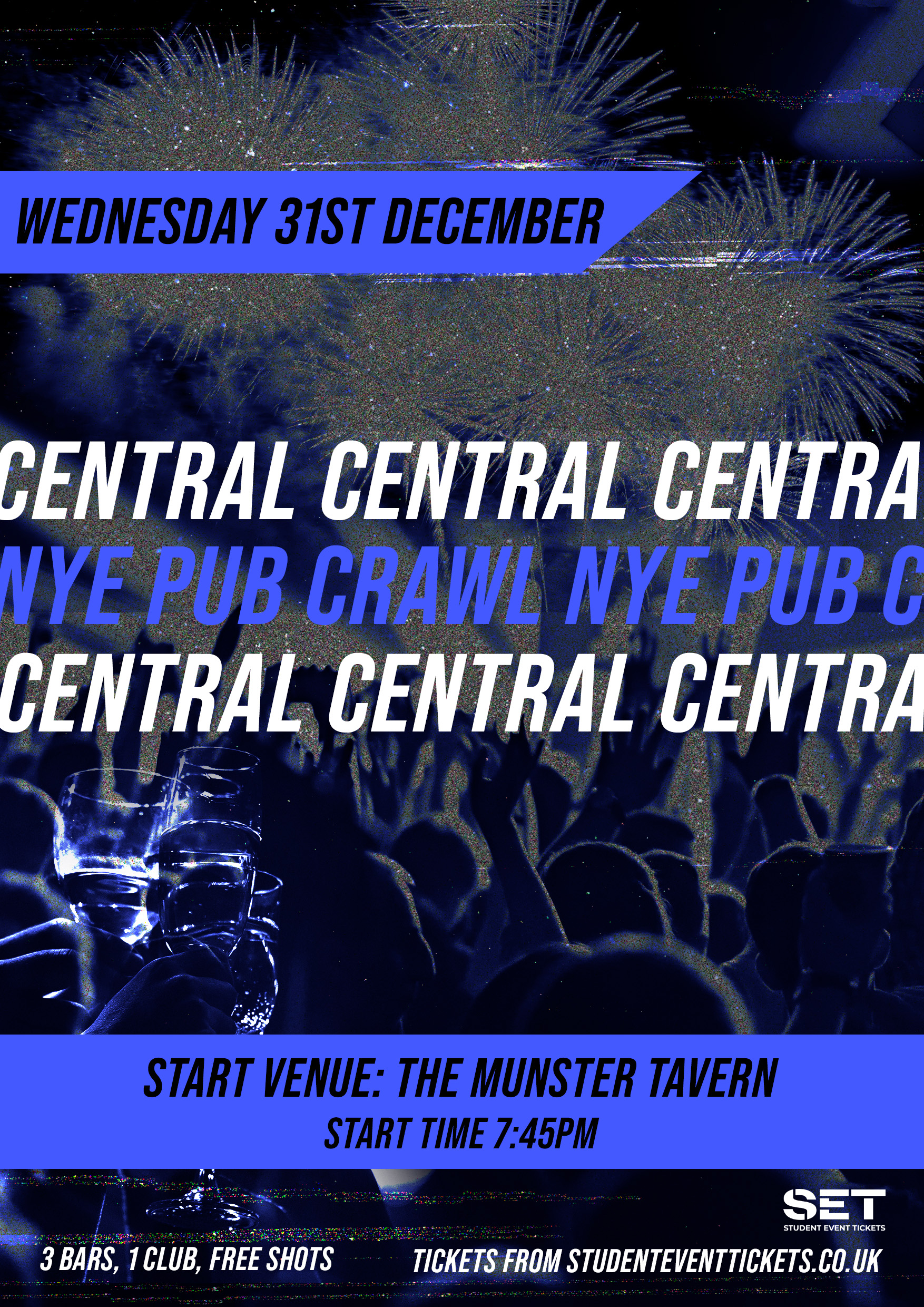 New Years Eve Pub Crawl - Central London // 31st December