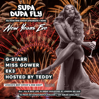 Supa Dupa Fly: R'n'B & Hiphop New Years Eve