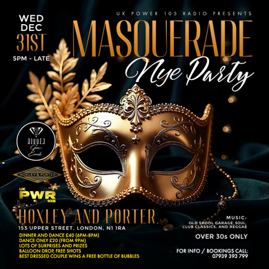 Masquerade NYE Party