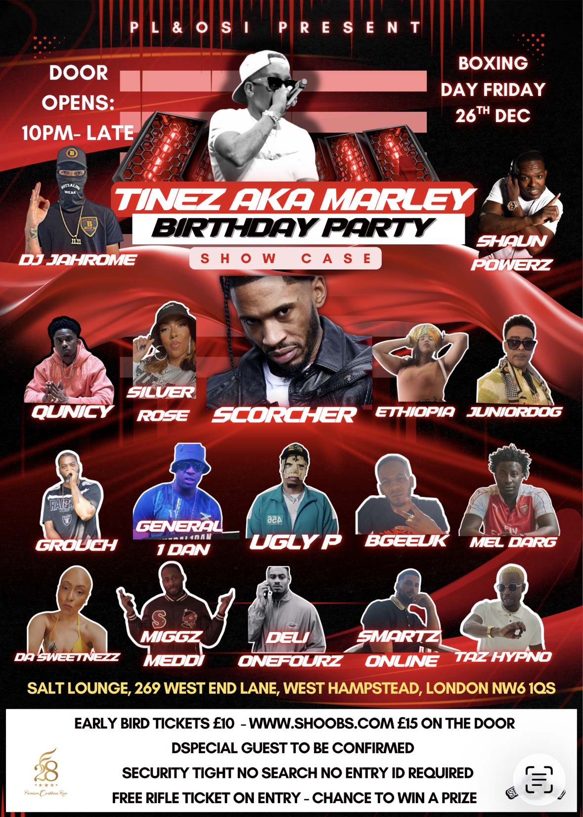 TINEZ AKA MARLEY – BIRTHDAY PARTY 