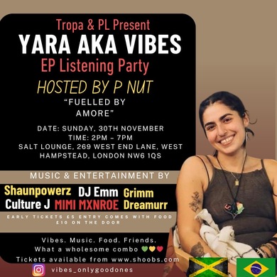 YARA AKA VIBES – EP Listening Party