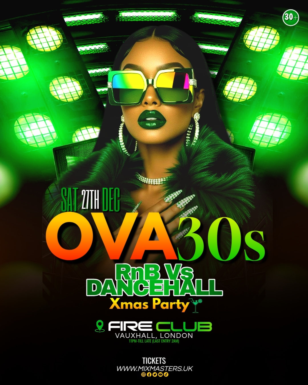 OVA 30s RnB Vs Dancehall PARTY