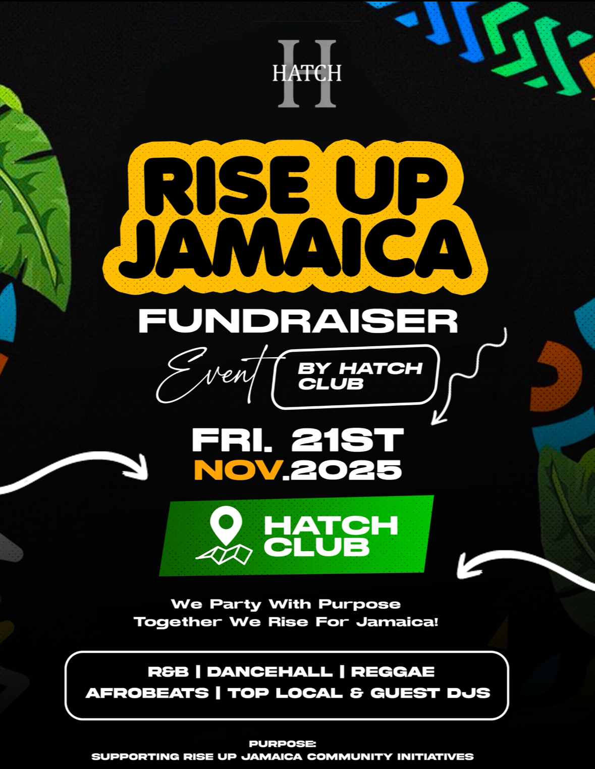 Rise Up Jamaica (Fundraiser Dance) 