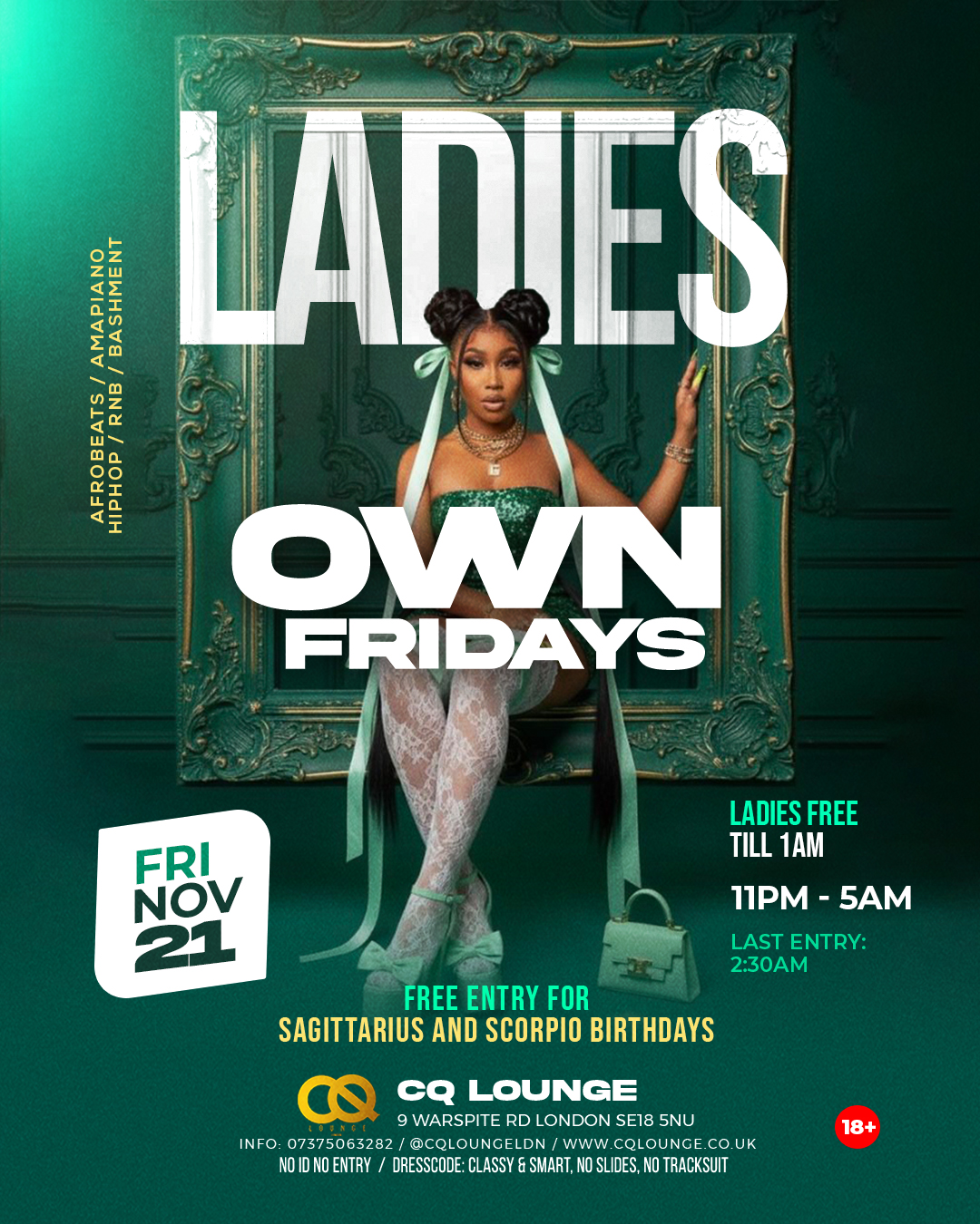 LADIES OWN FRIDAYS 