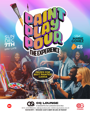 PAINT PLAY POUR THE EXPERIENCE