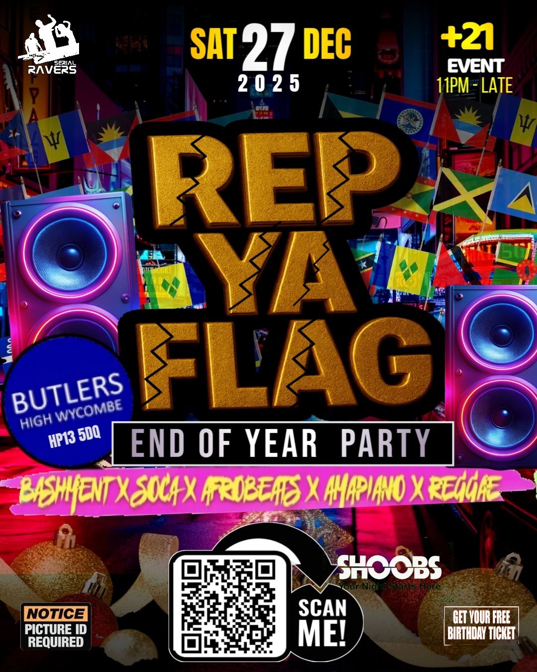 REP YA FLAG - END OF YEAR PARTY