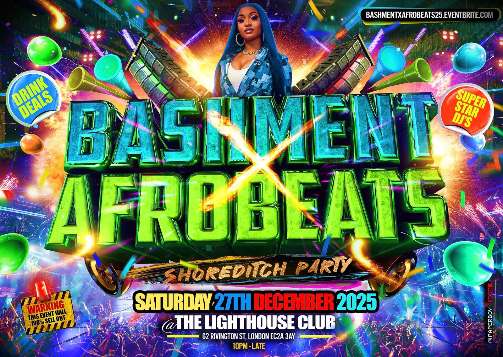 Bashment X Afrobeats - Shoreditch Party
