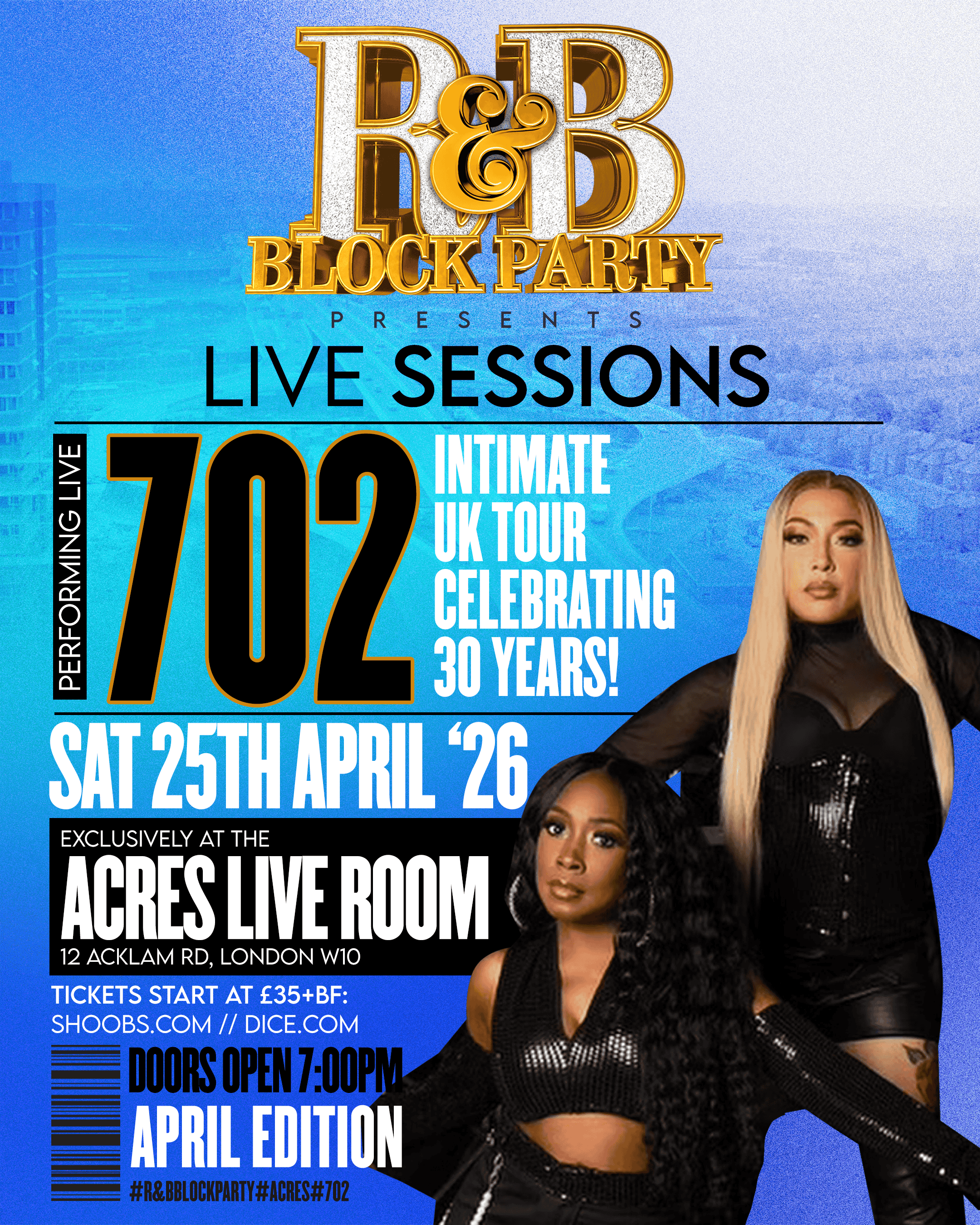 R&B Block Party Live Sessions - 702