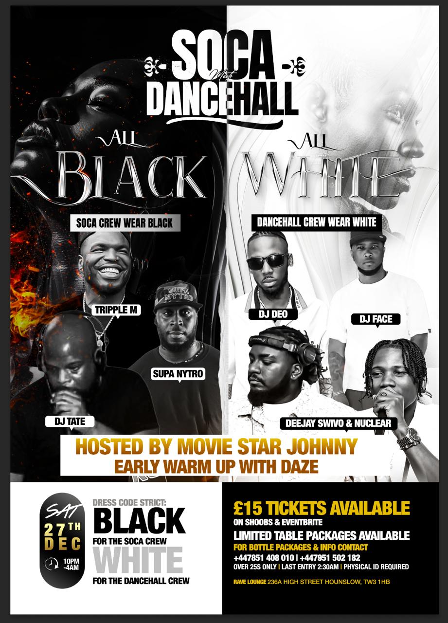 SOCA MEETS DANCEHALL 