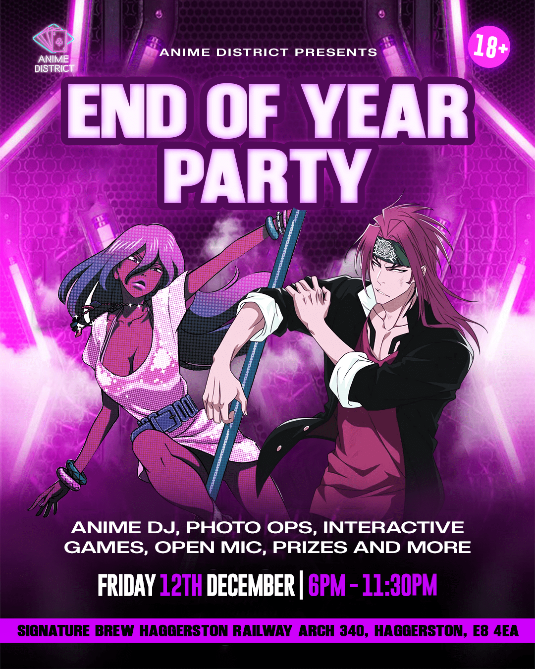 Anime District's End of Year Party!!!