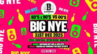 The 80s & 90s VS 00s BIG NYE PARTY