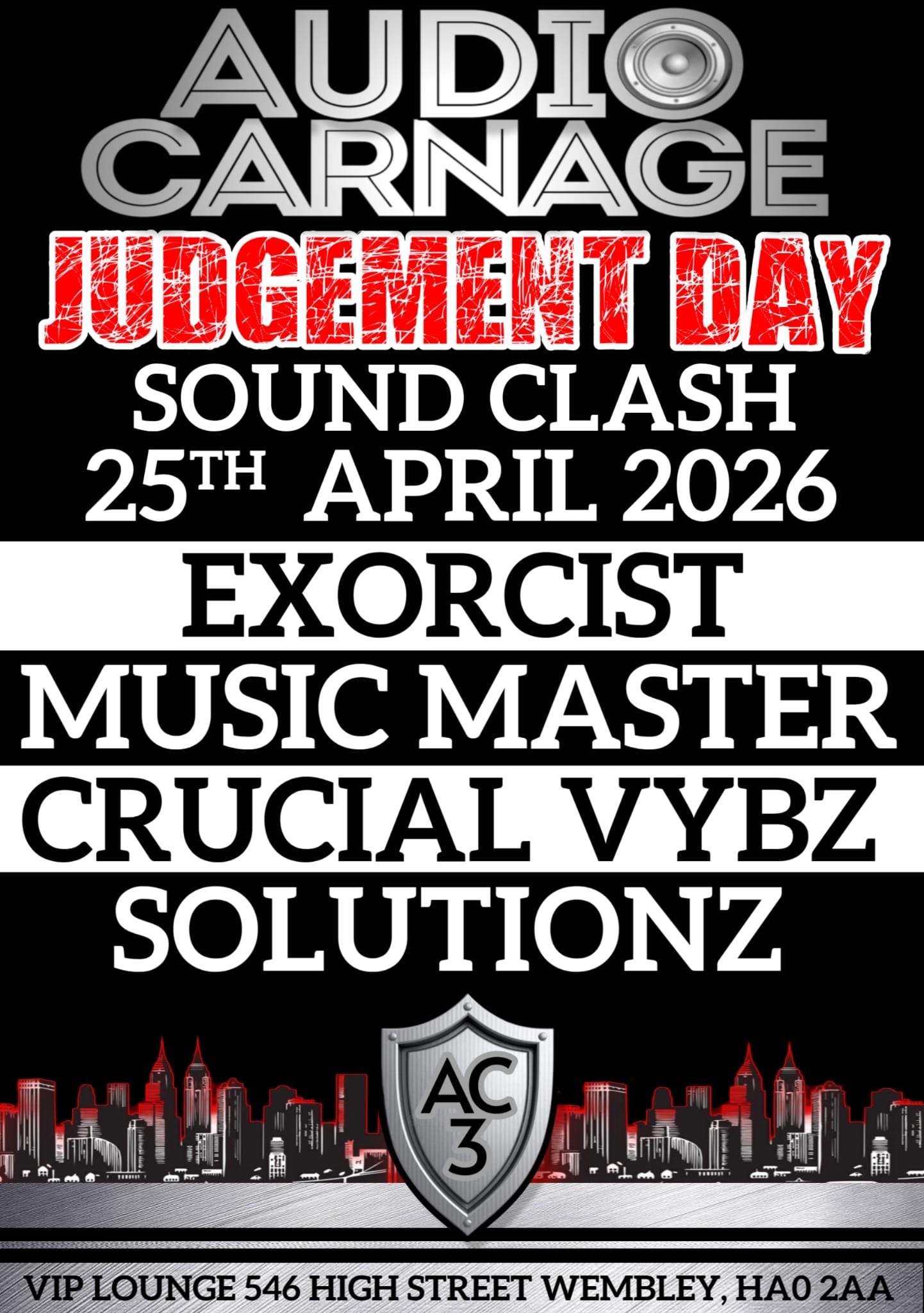 AUDIO CARNAGE – JUDGEMENT DAY