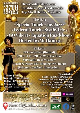 DEMBONAIR  CHRISTMAS / END OF YEAR PARTY