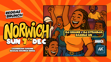 Reggae Brunch - NORWICH - Sun 7th Dec