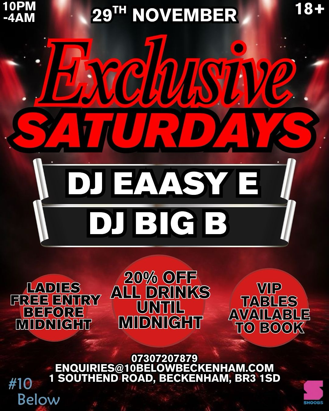 EXCLUSIVE SATURDAYS