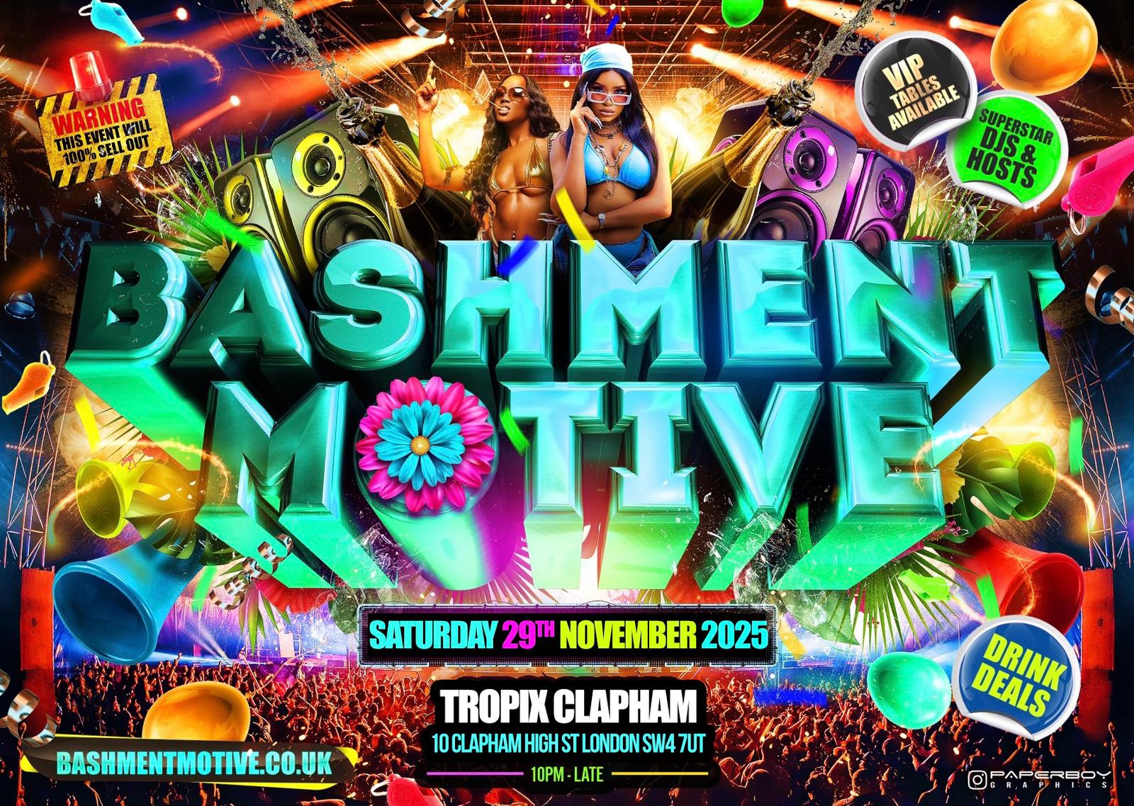 Bashment Motive - Clapham Party