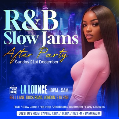 R&B Slow Jams After Party