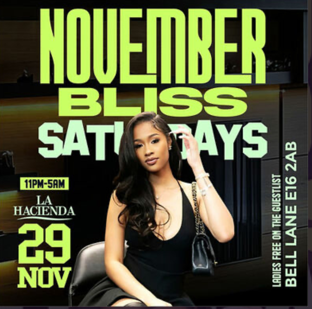 NOVEMBER BLISS SATURDAYS     