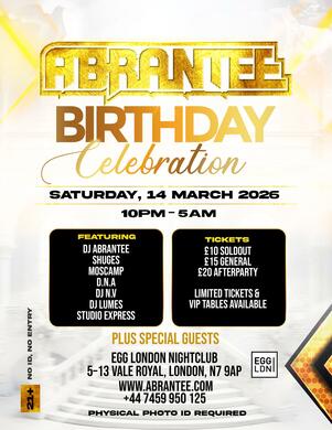 DJ Abrantee's Birthday Party