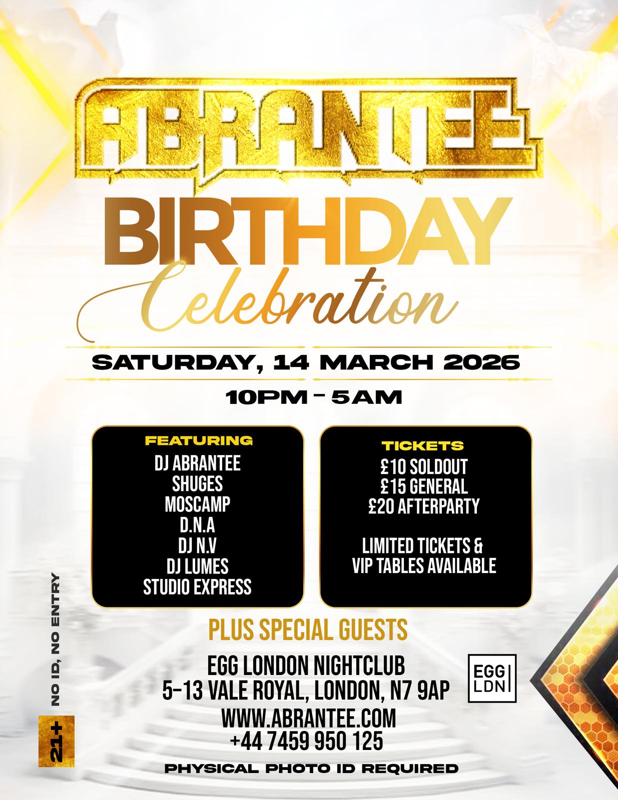 DJ Abrantee's Birthday Party
