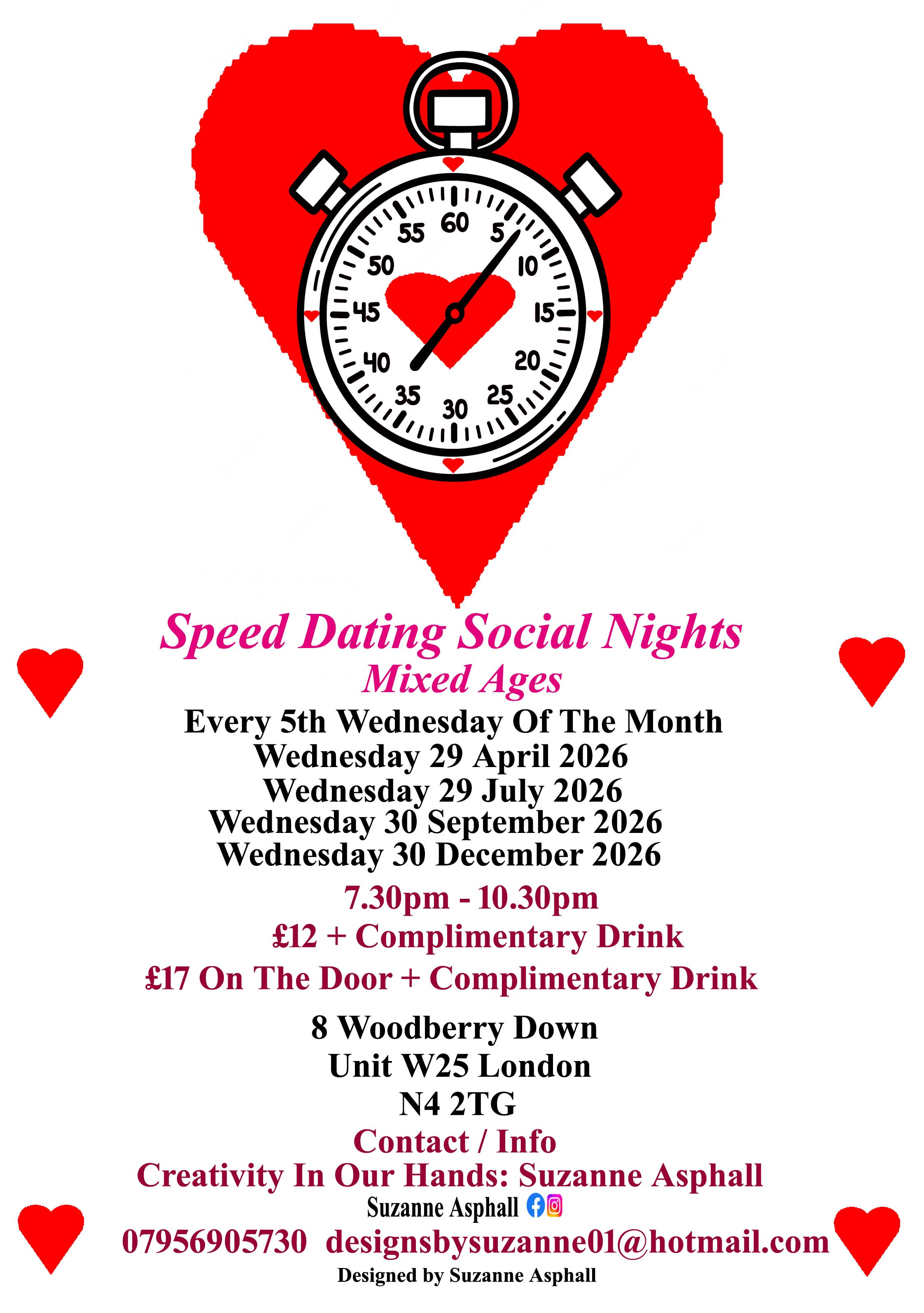 Speed Dating Social Nights Wednesdays