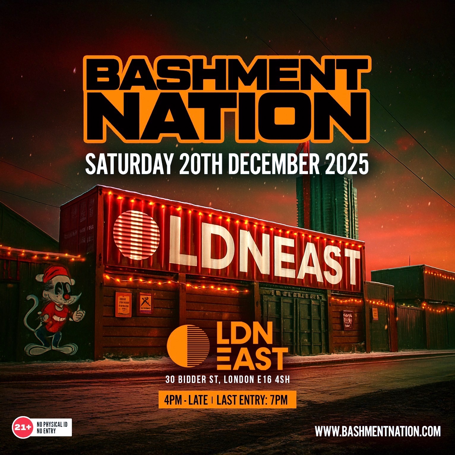 BASHMENT NATION - London’s Biggest xmas Day Festival