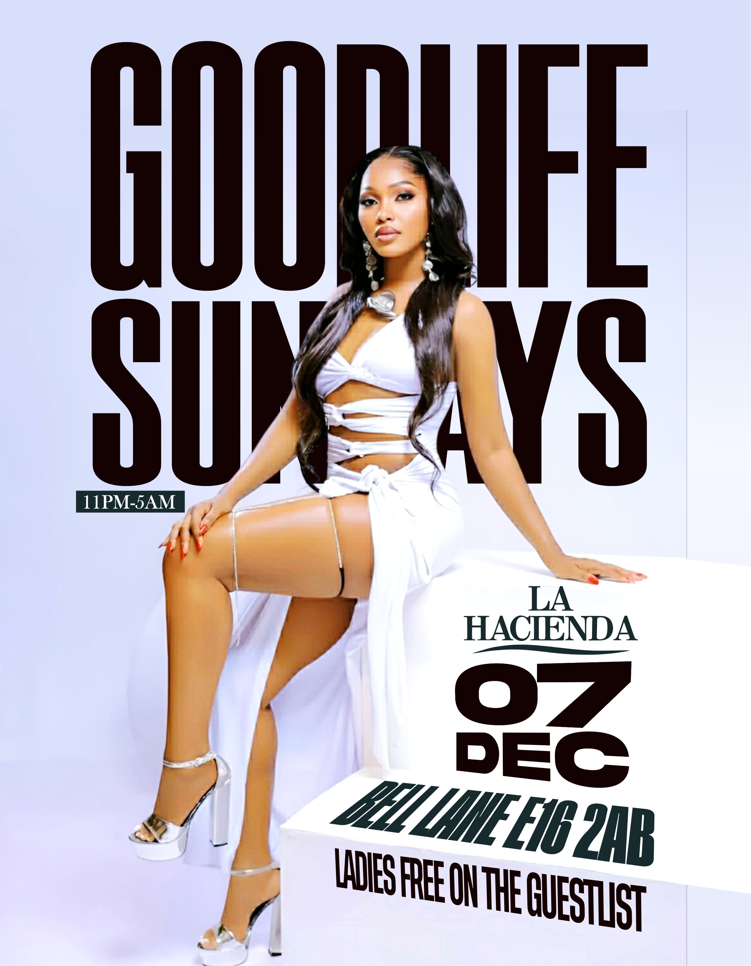 GOOD LIFE SUNDAY DEC 7TH @ LA HACIENDA                         