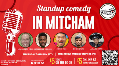 Stand up comedy in Mitcham