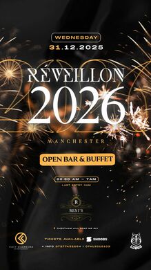 RÉVEILLON 2026 - MANCHESTER