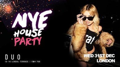 The NYE House Party at DUO Clapham