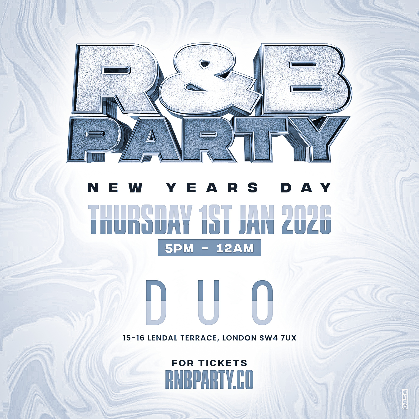 R&B PARTY - New Years Day Party